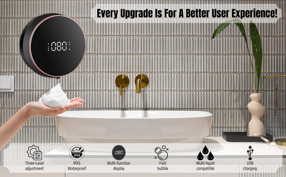 Novanex Touchless Foaming soap dispenser