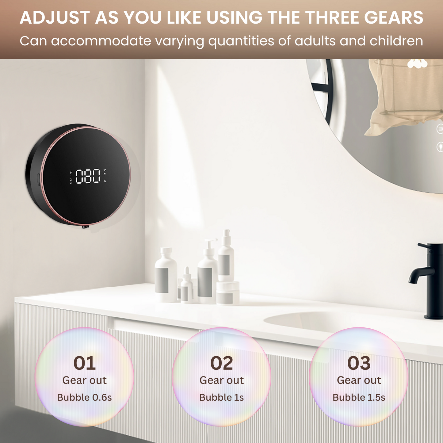 Novanex Touchless Foaming soap dispenser