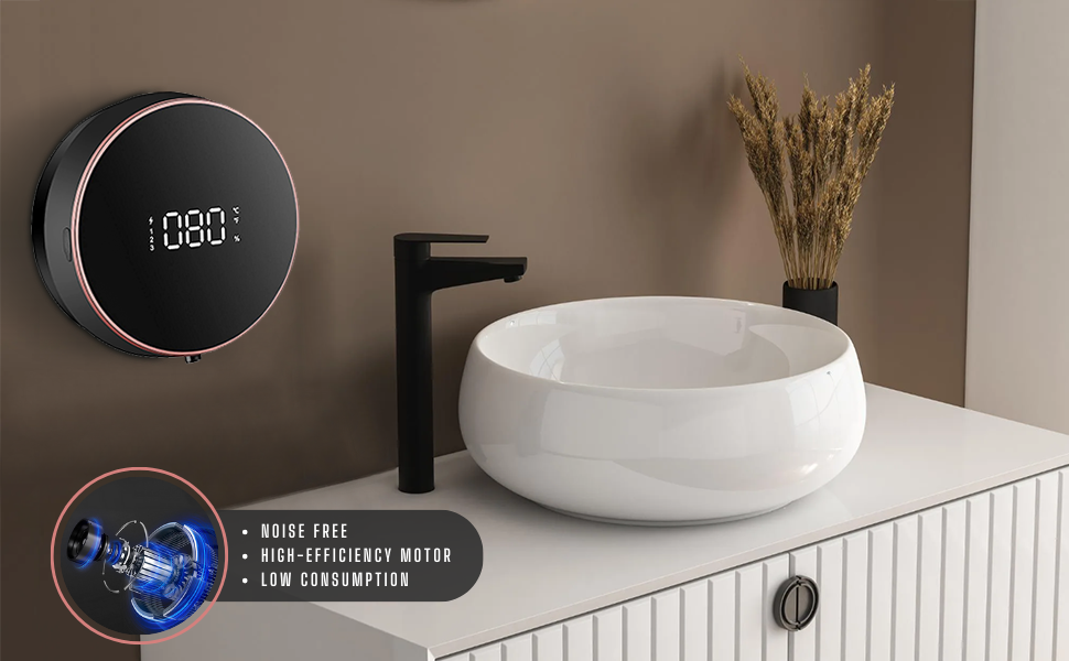 Bring a touch of elegance to your bathroom  with the Novanex Soap Dispenser